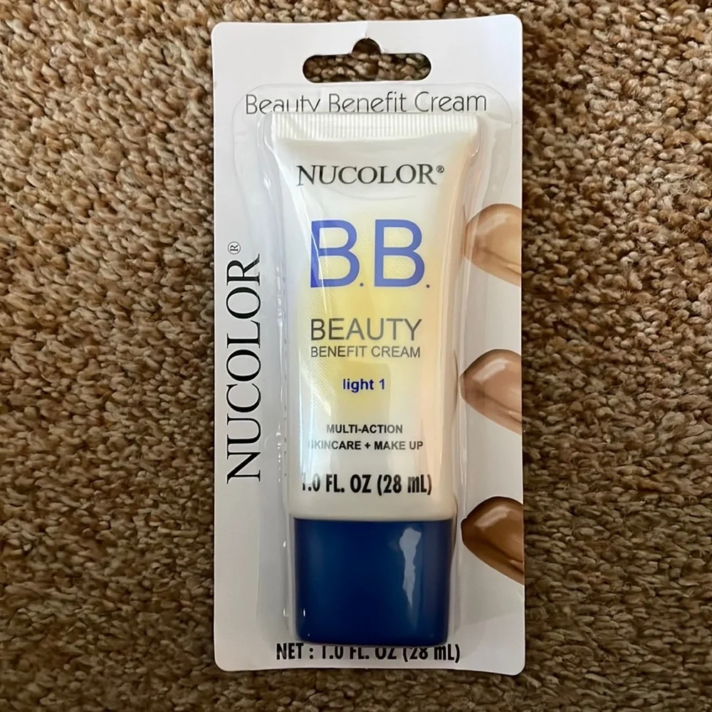 Nucolor Beauty Benefit B. B. Cream light 1 multi action, skin care